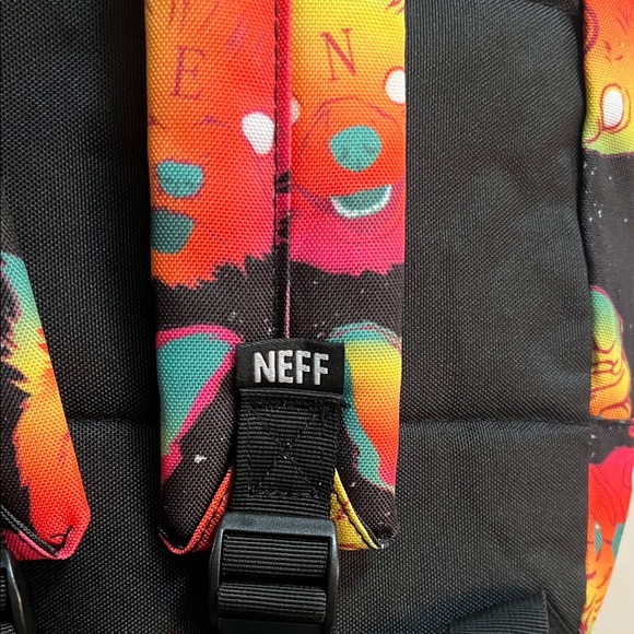 Neff Colorful Dog Print Backpack - Picture 7 of 7